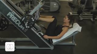 Angled Leg Press Precor Discovery Strength [upl. by Cameron]