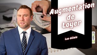 Augmentation de loyer  ATTENTION aux délais [upl. by Ahsehat]