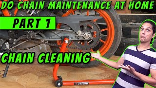 KTM RC 390200250125 Chain Maintenance Part 1 Essential Tips amp Tools  English [upl. by Evin825]