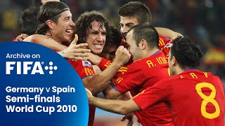 FULL MATCH Germany vs Spain 2010 FIFA World Cup [upl. by Prudi]