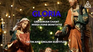 Gloria Fons Bonitatis  second class solemn feasts  Gregoriant chants  Latin and English subtitles [upl. by Mochun]