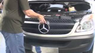 How to Install Mercedes Sprinter Grille Parts Accessories  Sprinter Parts Depot [upl. by Harim302]