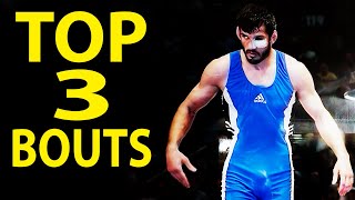 Top 3 Most Legendary Moments in Buvaisar Saitievs Wrestling Career [upl. by Eeruhs]