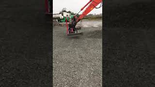 Excavator Grading beam bucket landleveling excavator gradingmachine [upl. by Rocher]