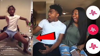 REACTING TO OUR KID SUBSCRIBERS MUSICALLY VIDEOS CRINGEY [upl. by Ellemrac]