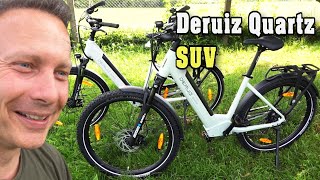 Deruiz Quartz SUV das MountainbikeTouringHybrid Pedelec [upl. by Anoirb]