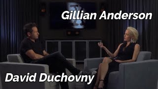 Gillian Anderson amp David Duchovny Conversation  2018 DVD Extra [upl. by Sasnett]