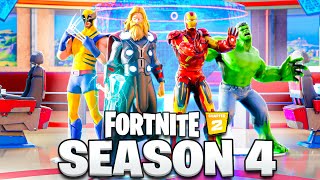 LEAKED SKINS in Fortnite Season 4 New Battlepass Skins  MORE [upl. by Darrick]