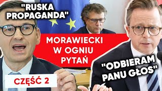 Przesłuchanie Morawieckiego Posłom puściły nerwy quotProszę napić się herbaty na uspokojeniequot [upl. by Weinrich]