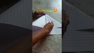 how to make paper cap 1millionviews oragami viral 😊☺️🤭🤪😡 [upl. by Gem186]