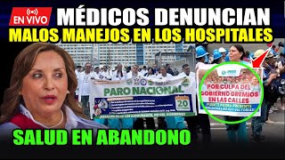 ¡ÚLTIMO MINUTO🚨EMPLAZAN A DINA BOLUARTE Y AL COGRESO LOS TRABAJADORES DEL SECTOR SALUD [upl. by Alejo650]