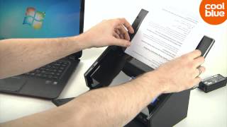 Fujitsu ScanSnap iX500 videoreview en unboxing NLBE [upl. by Mickelson]