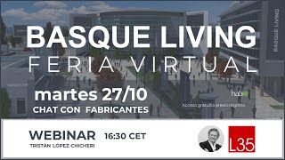 FERIA VIRTUAL BASQUE LIVING  WEBINAR L35  TRISTÁN LÓPEZCHICHERI [upl. by Nedi]