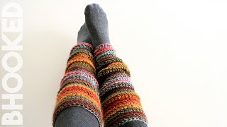 Beginner Crochet Leg Warmers [upl. by Sanders]