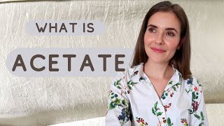 WHAT IS ACETATE  S2E7  Fibers and Fabrics  Beate Myburgh [upl. by Clywd]