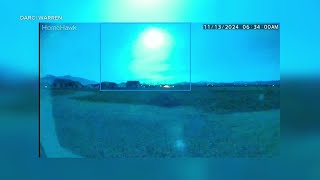 Fireball lights up the Montana sky [upl. by Boulanger640]