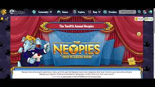 Neopets  The Neopies 2024  Category 18 Best NC Dyeworks item [upl. by Trstram297]