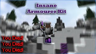 Trying NEW Armourer Kit in Insane Skywars [upl. by Eitra467]