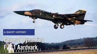 General Dynamics F111 Aardvark  A Short History [upl. by Manon]