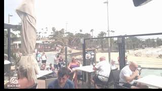 Webcam Lanzarote  Live Stream from the Beachbar in Costa Teguise [upl. by Pucida]