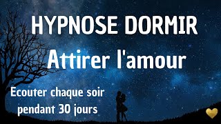 HYPNOSE POUR DORMIR PROFONDÉMENT  LOI DATTRACTION POUR ATTIRER LAMOUR SOMMEIL PROFOND [upl. by Circosta]