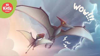 Pteranodon vs Dimorphodon 🐉  Dino Dome  ABC Kids listen [upl. by Acimehs]