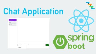 Realtime Chatroom application  SpringBoot Websocket ReactJS [upl. by Akcinehs]