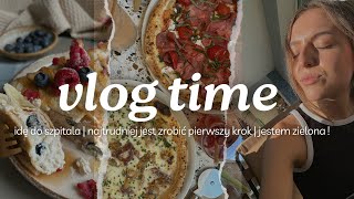 idę do szpitala  najtrudniej jest zrobić PIERWSZY KROK  jestem zielona  VLOG time [upl. by Joacima]