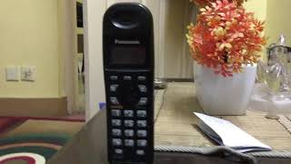 How to change ringtone or set an alarm in a panasonic cordless [upl. by Sulamith]