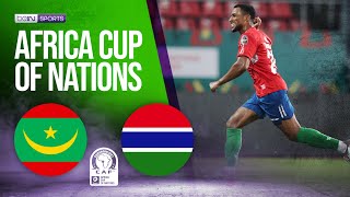 Mauritania vs The Gambia  AFCON 2021 HIGHLIGHTS  01122022  beIN SPORTS USA [upl. by Aziar]