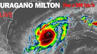 Live speciale uragano milton in florida con venti che superano i 200 km [upl. by Enilrek120]