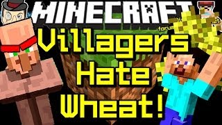 Minecraft News VILLAGERS HATE YOUR WHEAT [upl. by Gone958]