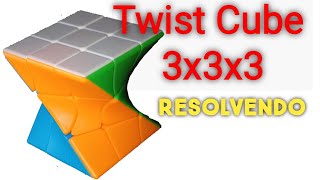 TWIST CUBE 3x3 RESOLVENDO o cubo torcido [upl. by Divaj]