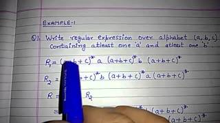 Regular expression example 1 [upl. by Ennyletak719]