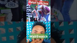 😁ichhadhari naag ke sath jo hua bhai😃 nitesh sahanishortstrending reaction [upl. by Mellitz]