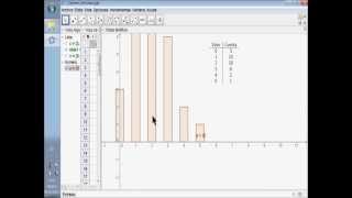 Gráfico de barras en Geogebra 42 [upl. by Loggins]