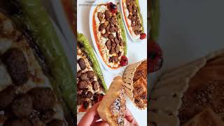 ikiSEFbirMUTFAK ile restoranı evinize getirin👩🏻‍🍳❤👨🏻‍🍳 shorts alinazik kebab pide recept [upl. by Enamrahs]