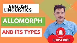 Allomorph and its types allomorph [upl. by Nuy]