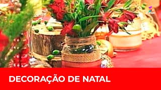 Decoração de Natal com itens sustentáveis e acessíveis  SEMPRE FELIZ [upl. by Cut]