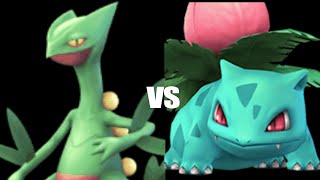 PEX Sceptile Vs Ivysaur [upl. by Esimehc]