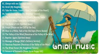 Best Studio Ghibli Piano Songs for Study and Relaxation  Enchanting Ghibli Music to Melt Your Heart [upl. by Ehcropal]