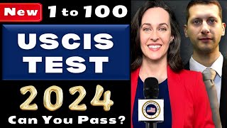 US Citizenship Test 20242025 Easy 2X USCIS Answers USCIS Interview Examen Ciudadania Americana [upl. by Amada]