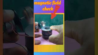 Magnetic Field Kaise Check Karen With Motor Armature🤯🤯 [upl. by Montfort]