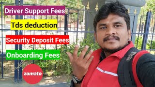 💢Driver Support Fees அப்படினா என்ன  💥 Zomato Delivery Job  எல்லாமே Useless தான் 😡 [upl. by Loris108]