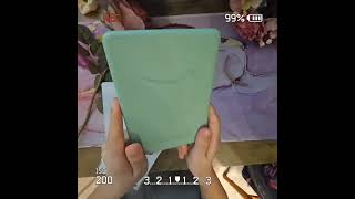 kindle basic matcha 2024 unboxing 100kview fyp unboxing Kind eReview MatchaColor [upl. by Aneahs]