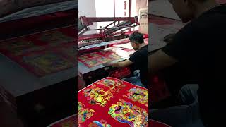 Oblique arm screen printing machine paper box screen printing machine丝印机，移印机，丝网印刷机厂家直销 [upl. by Bushweller]