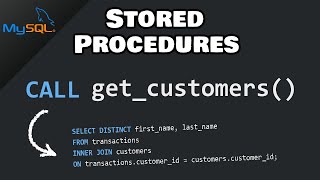 MySQL STORED PROCEDURES [upl. by Artinak890]