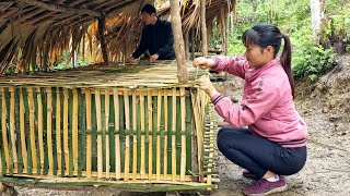 Build a chicken coop harvest cabbage to sell at the market  Trieu Thi Senh [upl. by Aicined966]