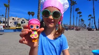 Polina Playing and Having Fun with Sand Molds Top Videos By Polina [upl. by Kevyn495]