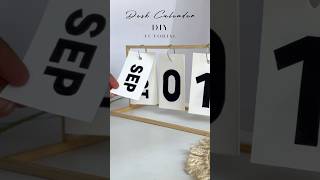 DIY Desk Calendar tutorial  Art beats [upl. by Eeltrebor]